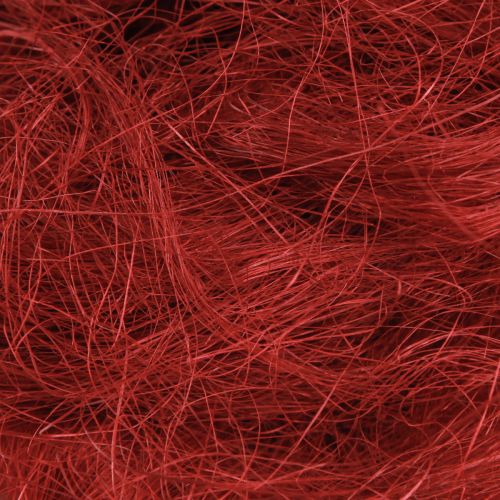 Itens Sisal vermelho bordeaux fibra natural 300g