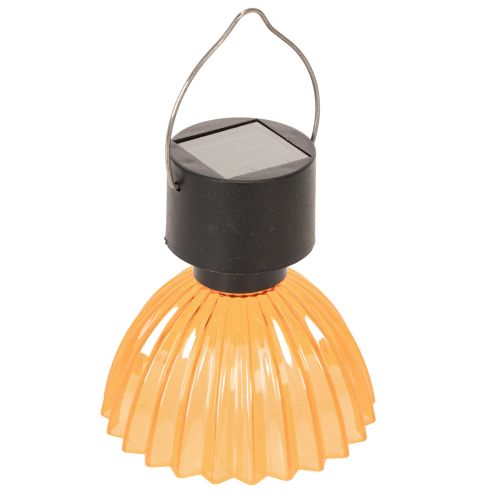 Itens Luminária solar elegante para pendurar, ideal para áreas externas requintadas, como terraços e jardins. 14 cm, conjunto com 4 peças.