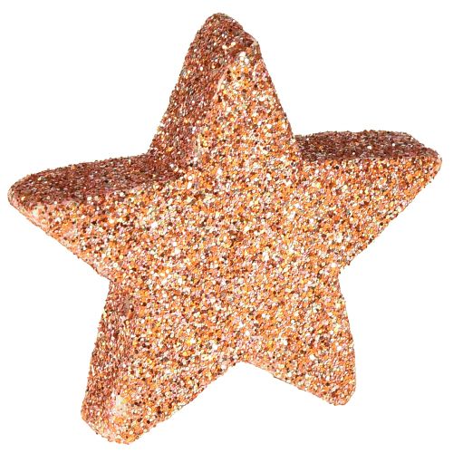 Itens Decoração dispersa estrelas de Natal estrelas espalhadas rosa Ø4/5cm 40 un