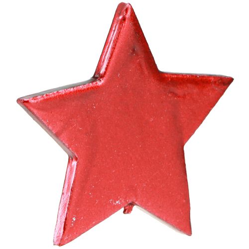 Itens Decoração de estrelas vermelhas para espalhar Ø3/5/7cm – 2ª escolha – 44 unid.