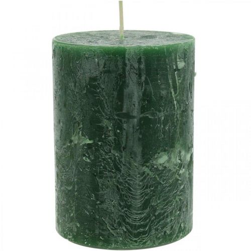 Velas Sólidas Verde Vela Rústica Safe 80×110mm 4 un