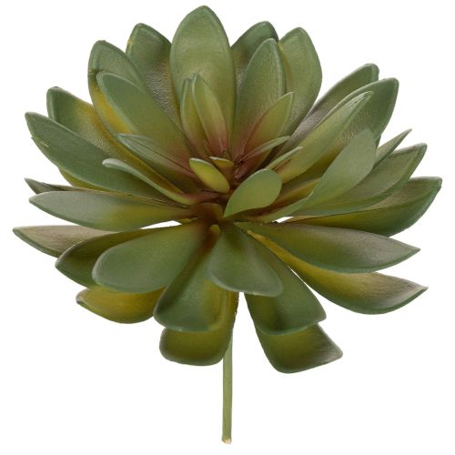 Itens Suculenta artificial como planta decorativa, verde, 18 cm, 3 peças