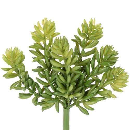 Itens Flor suculenta artificial para decoração de baixa manutenção de espaços residenciais e comerciais, 15 cm, 6 peças