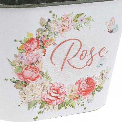 Itens Floreira, vaso decorativo rosas, floreira C19cm A12,5cm