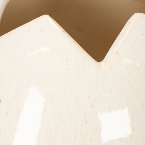 Itens Vaso decorativo em formato de ovo, decoração moderna de primavera para sala de estar, 26 cm