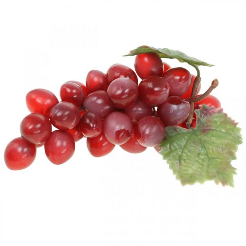 Itens Uva decorativa uvas vermelhas artificiais frutas decorativas 15cm