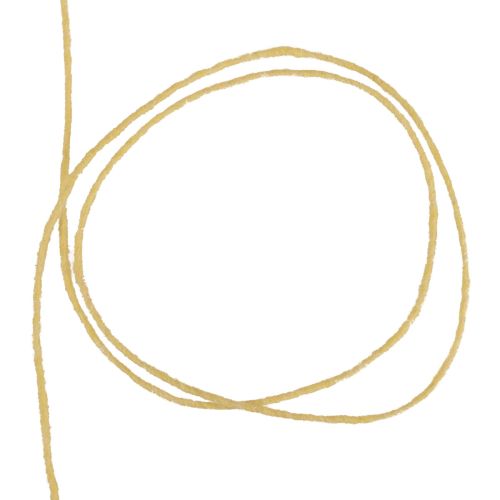 Itens Fio de lã fio de feltro fio de lã amarelo Ø3mm 100m
