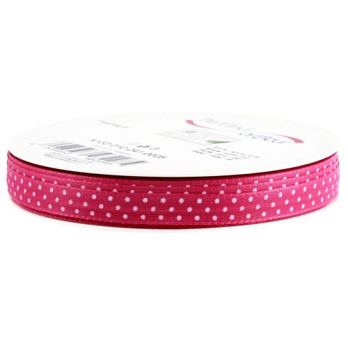 Itens Fita para presente fita decorativa pontilhada rosa 10mm 25m