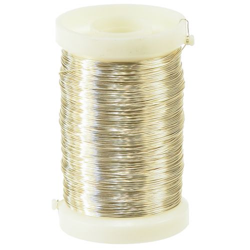 Itens Arame Florista Murta Champanhe 0,30mm 100g 3 un