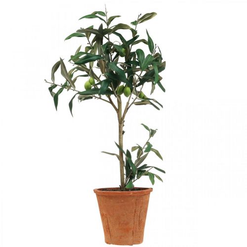 Oliveira artificial em vaso Planta artificial Azeitona Alt.63,5cm