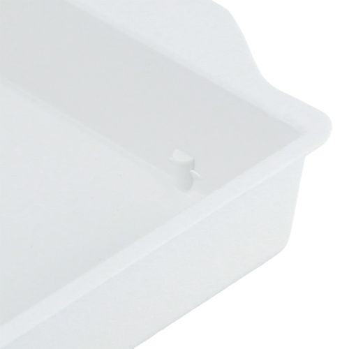 Itens Tabuleiro para espuma floral OASIS® Branco 23×11×2,5cm 25 uds