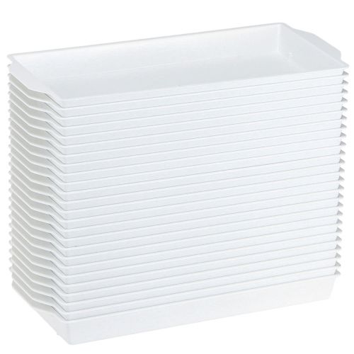 Itens Tabuleiro para espuma floral OASIS® Branco 23×11×2,5cm 25 uds