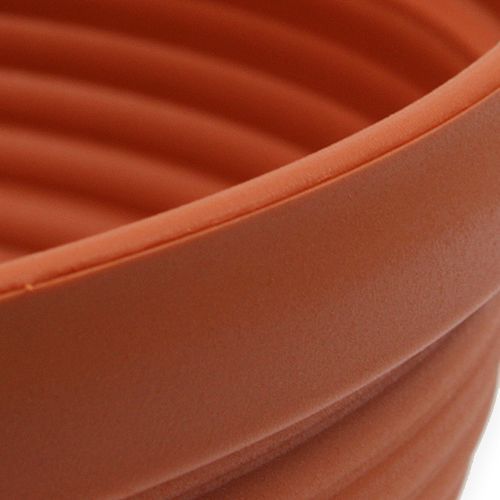 Itens Tigela R de plástico terracota Ø 13cm - 19cm, 10pcs