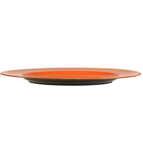 Itens Pratos Plásticos Laranja – 28cm – Ideais para Festas e Decoração – Embalagem 4