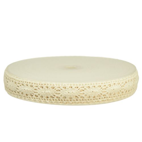 Itens Fita de renda creme fita de crochê fita de joias W18mm L20m