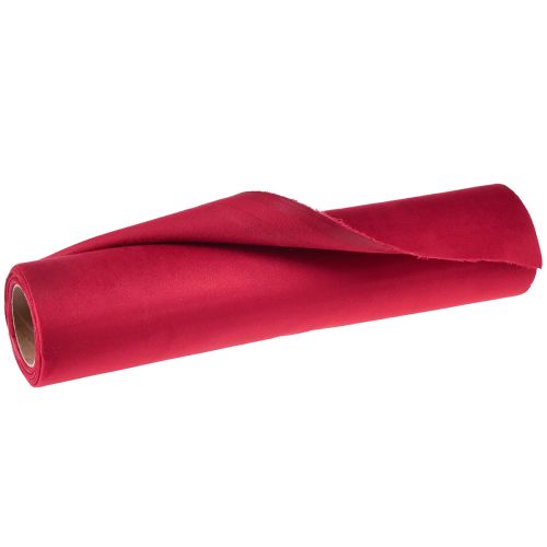 Itens Caminho de mesa em veludo vermelho, tecido decorativo brilhante, 28×270cm - caminho de mesa para decoração festiva