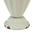 Floristik24 Vaso de metal copo decorativo marrom creme Ø9cm Alt.13cm