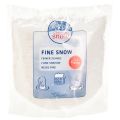 Floristik24 Neve decorativa feita de PE neve branca fina artificial 75g