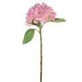 Floristik24 Hortênsia artificial rosa flor artificial rosa Ø15,5cm 45cm