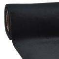 Floristik24 Caminho de mesa em veludo preto, tecido decorativo brilhante, 28×270cm - caminho de mesa elegante para ocasiões festivas